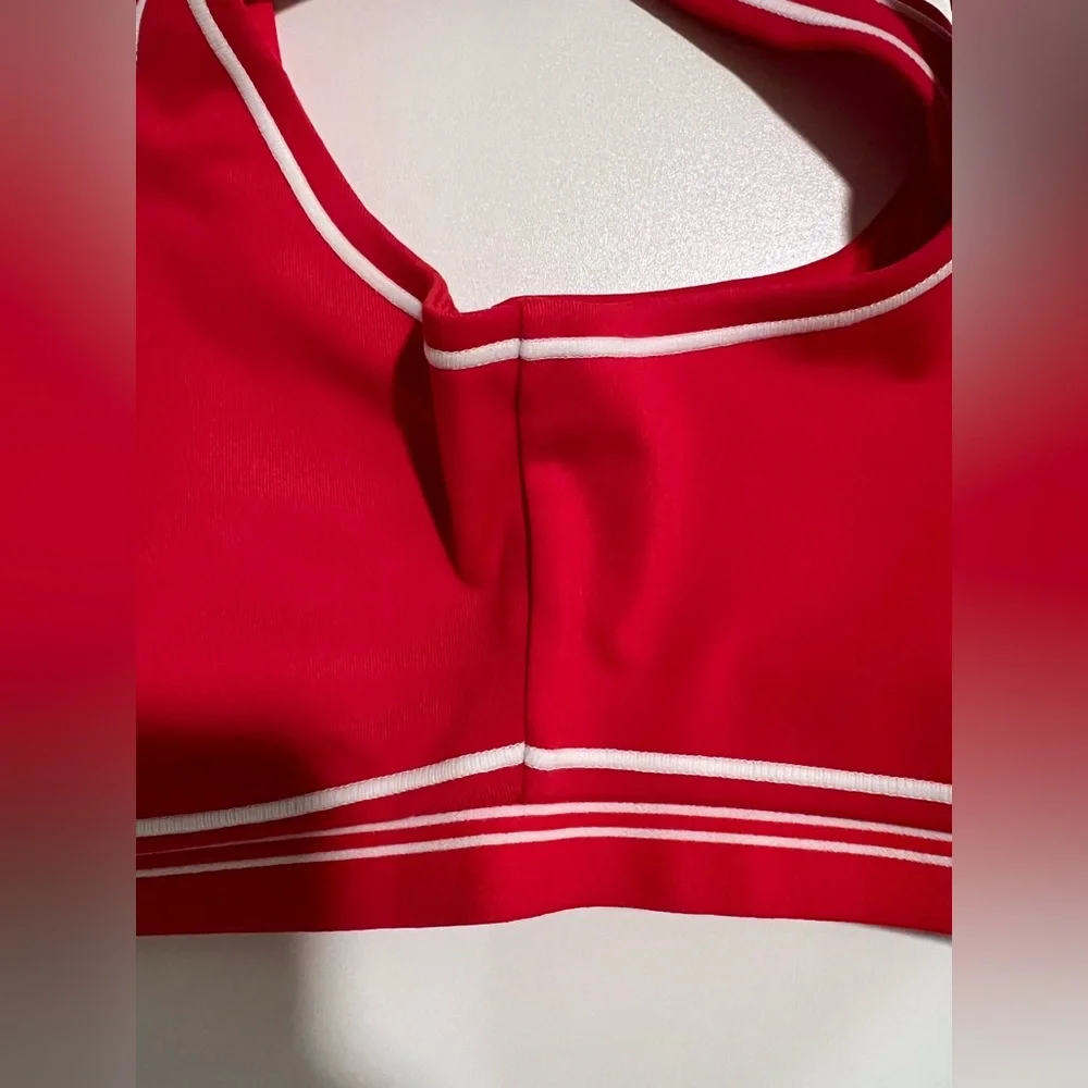 NWOT Airbrush Heart Throb Bra in Bright Red - Picture 5 of 14
